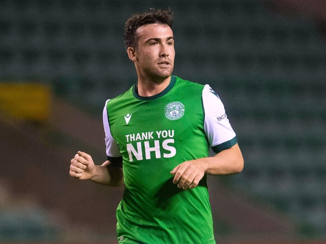 Plenty of energy but not afforded the same time and space he enjoyed against Dundee