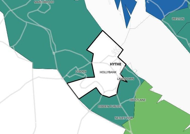 There were fewer than three cases in Hythe in the seven days to November 23.