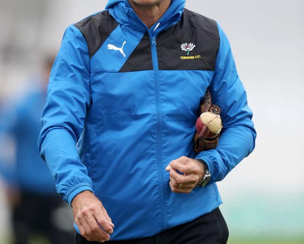 Yorkshire's director of Cricket Martyn Moxon, who along with and head coach Andrew Gale has left Yorkshire, along with the entire coaching team, the county have announced: Mike Egerton/PA Wire.