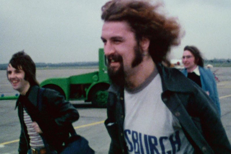 Billy Connolly pictured in the newly-restored documentary Big Banana Feet which was premiered at the Glasgow Film Festival. 