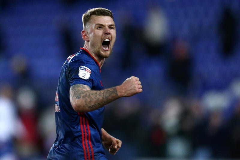 Max Power of Sunderland celebrates his side's victory following the Sky Bet League One match between Tranmere Rovers and Sunderland at Prenton Park.