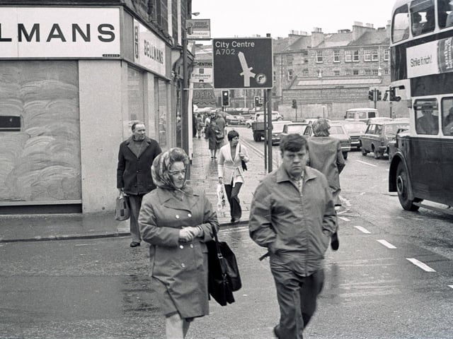 Home Street pedestrians.