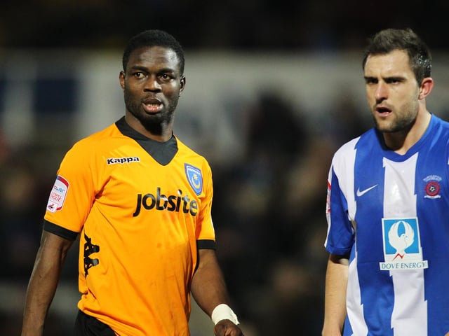 The centre-back won a short-term deal after a successful trial period. He featured nine times for Pompey before retiring in 2013.