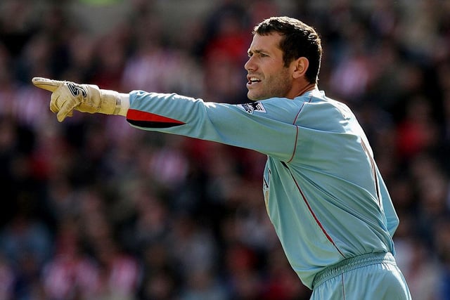 The stopper joined Sunderland having gained a stellar reputation at Wimbledon and Ipswich. He lasted just one season on Wearside as the Black Cats were relegated from the Premier League - and subsequently joined Southampton.