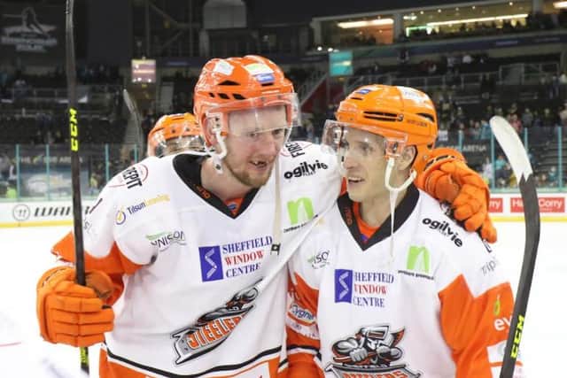 Martin Latal plays for Sheffield Steelers