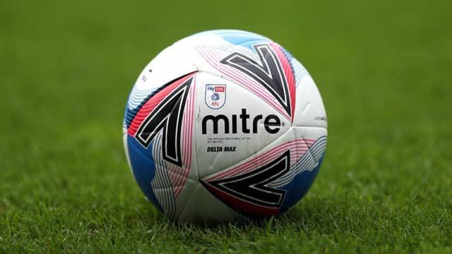 EFL match ball. (Photo by George Wood/Getty Images)