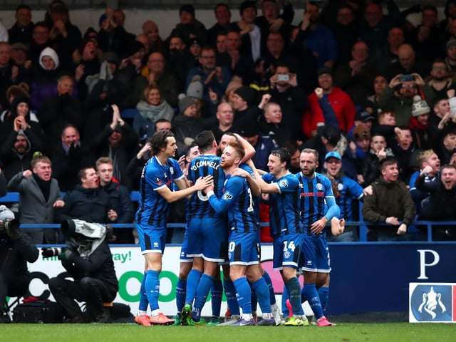 Pompey will host the Dale at Fratton Park on Friday, February 28, in this League One clash with kick off at 7.45pm.