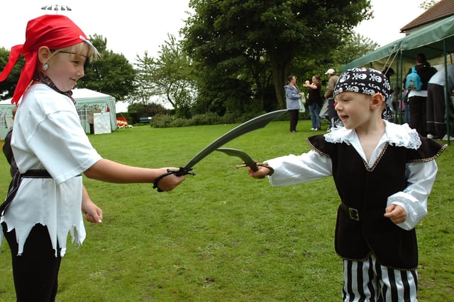 Pictured at the Pirates n The Park event in Horden 12 years ago. Remember it?