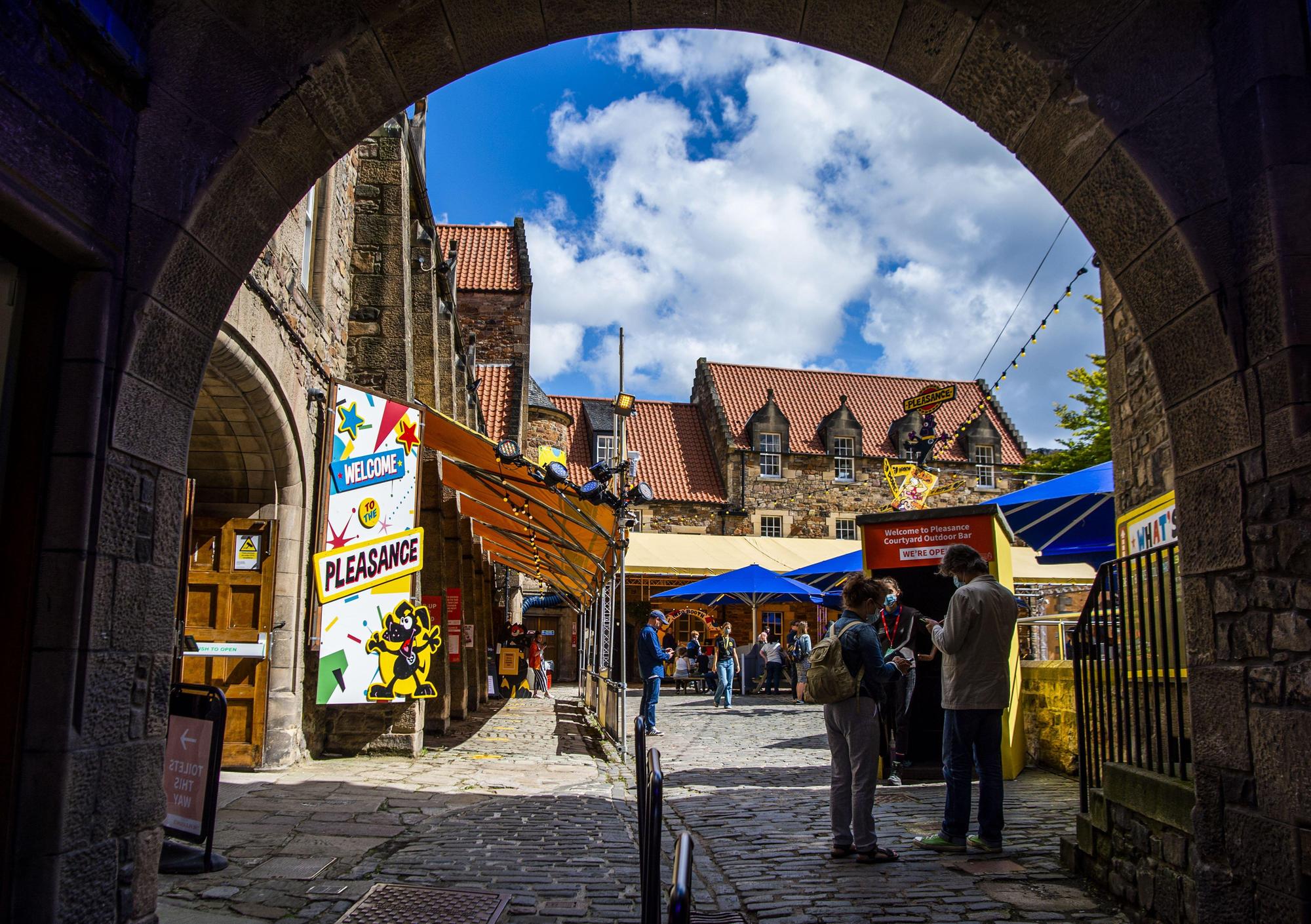 Pleasance courtyard