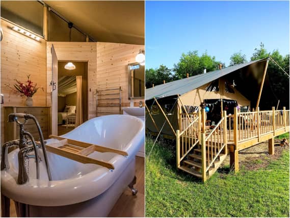 The quirky staycation location is in Marlow, Buckinghamshire.