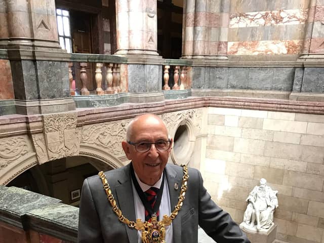 The Lord Mayor of Sheffield Tony Downing has expressed \"great sadness\" on the death of the Duke of Edinburgh