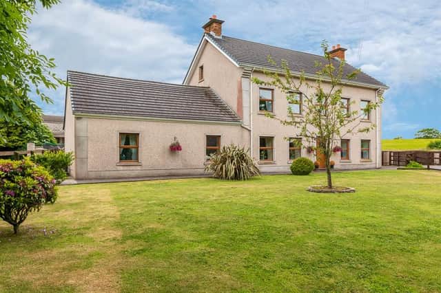 The converted farmhouse-style family home is on the market for £365,000.  Photo: Hunter Campbell