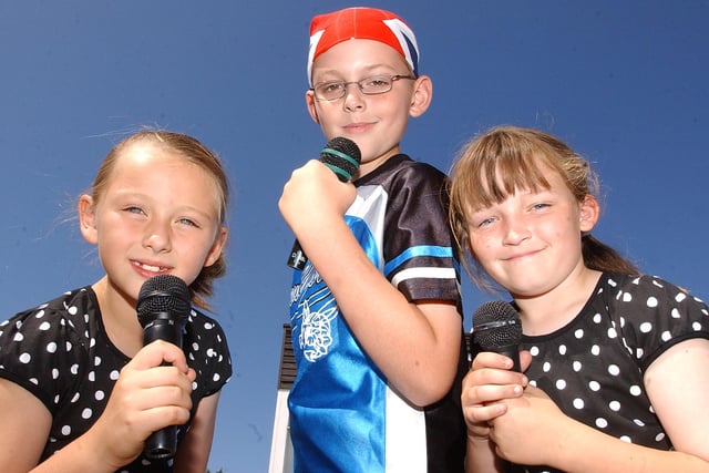 These talented students from Stranton Primary were ready to sing in the school's 2006 Stars In Their Eyes competition. Remember it?