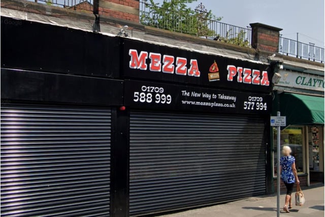 Mezza Pizza, Bank Street, Mexborough - one star.