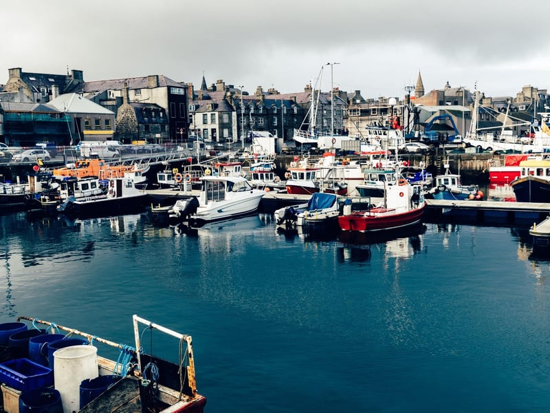 Average house prices in Aberdeenshire, including towns like Fraserburgh, are now sitting at £122,300 - an annual decrease of 0.4 per cent.