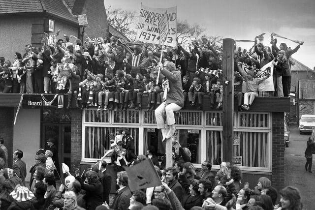 Were you at the Board Inn as the FA Cup parade came past in 1973?