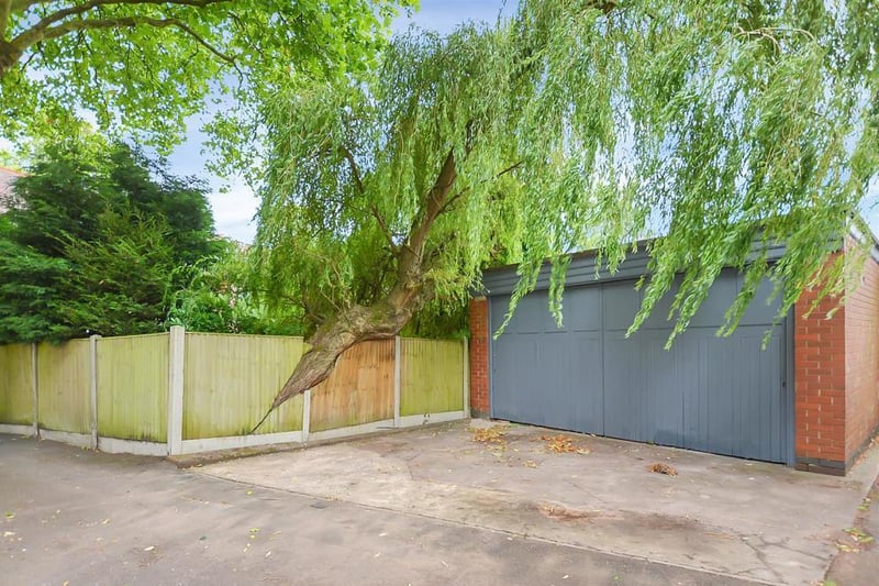 An added bonus is this huge, detached double garage at the back of the property. It is accessed off Waverley Road and boasts bi-folding grey doors, power and lighting.
