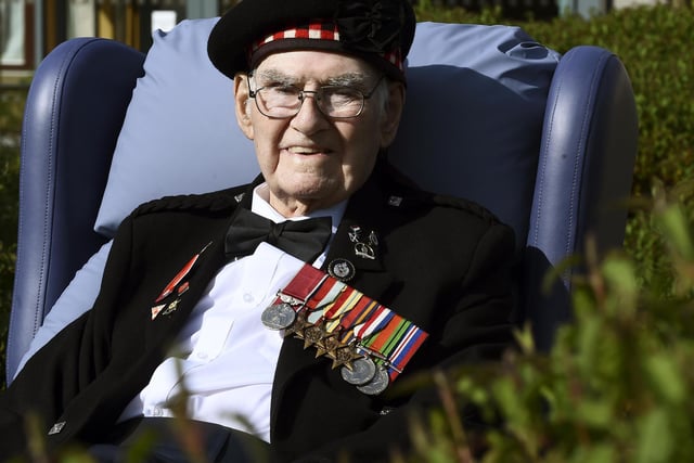 Known for wearing his numerous medals with pride, his honours include the 1939-1945 Star, the Africa Star, the Burma Star, the France and Germany Star, the Defence Medal and the Victory Medal. He also has a 30th Armoured Corps medal earned during Operation Market Garden.