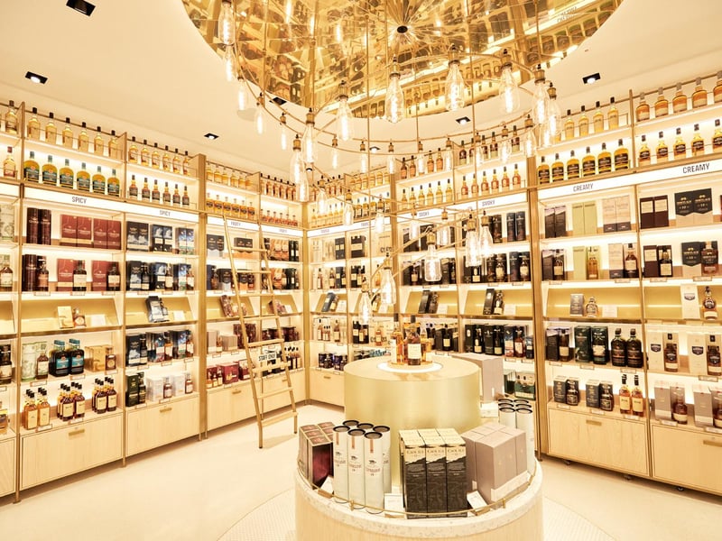 Set over 71,500 sq ft, the centre aims to cater for all tastes in whisky.