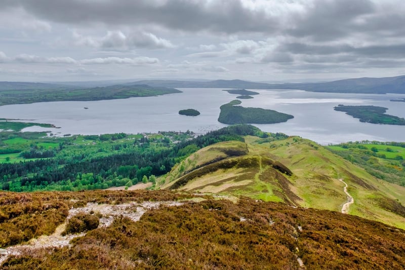 Loch Lomond and The Trossachs National Park is 1,865 sq km (720 sq miles) and has a boundary length of 350km (220miles).
