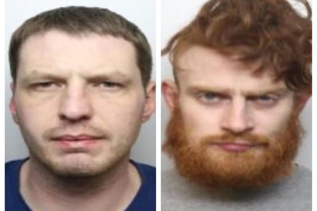 Samuel Moffatt, 32, (pictured right) of no fixed abode and Anthony Smith, 35, of Oakland Road, have been sentenced to time behind bars for their part in a serious assault on Gell Street in Sheffield. 
The victim, a 32 year-old man, was seen on CCTV emerging from a property. As he left, he was attacked in the hall way of the block of flats. 
He was beaten with a spanner, crutch and pole. He was also stabbed. The victim sustained fractures to his ribs, injuries to his face and stab wounds to his chest and buttock. The stab wound in his chest was so severe that it punctured his lung. 
Moffatt as sentenced to six years and eight months in prison for his charges and was sentenced to an extra 28 months imprisonment to run consecutively for an unrelated drugs charged of possession with intent to supply a class A drug, totalling nine years in prison. 
Smith was sentenced to six years and eight months.