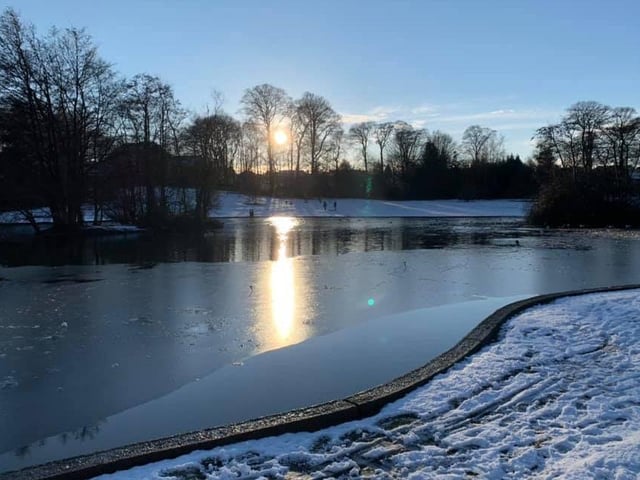 Frozen Berry Hill. From Nigel Richardson.
