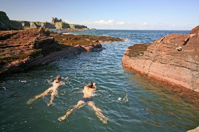 Clear your head with a swim surrounded by woodland and with views to Bass Rock. How refreshing.
