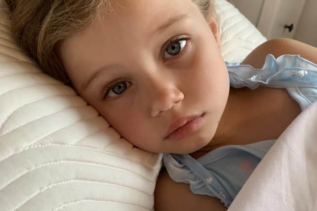 Penny Barraclough is recovering well after her bone marrow transplant at Sheffield Children's Hospital, and her mum, Jodie Mangham, said she already had much more energy than she did before the operation