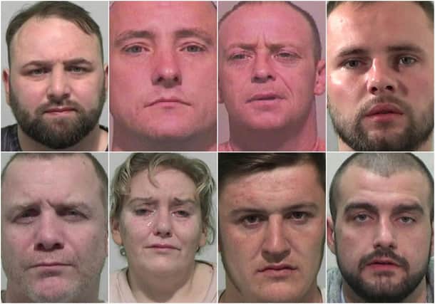 Just some of the criminals starting prison sentences after they were convicted of offences in the Sunderland area recently.