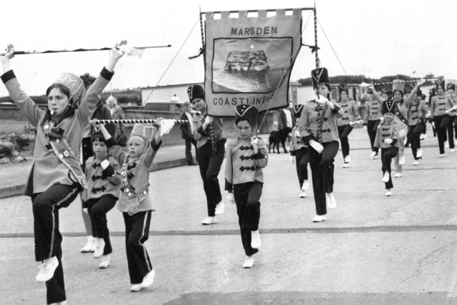 The Marsden Coastliners on parade in 1972. Have you spotted anyone you know?