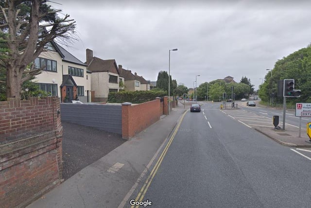 London Road in Cosham was one of the most expensive streets to purchase a home in the city in the last 12 months. Three houses were sold, with an average price of £481,666