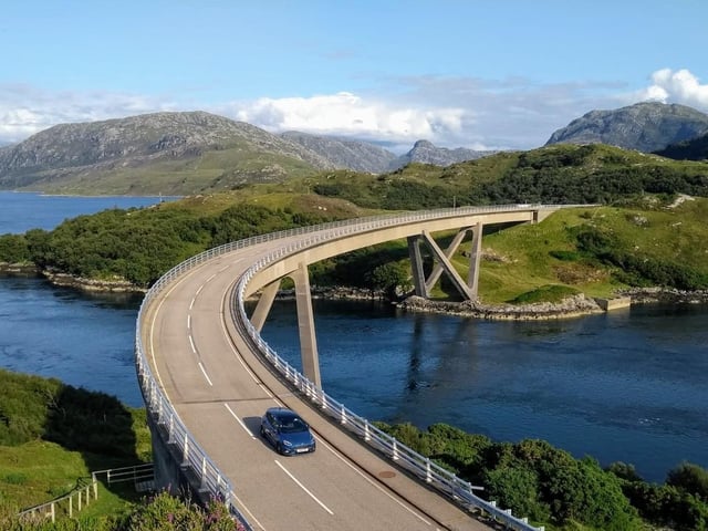 Up in the Highlands properties average at £154,536 with the house price to average earnings ratio at 5.6 making it one of the least affordable regions in Scotland for first-time buyers. Picture: The Highlands