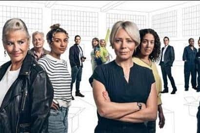 The cast of Rock / Paper / Scissors, a trio of interlinked plays which is taking over the Sheffield Crucible and Lyceum Theatres