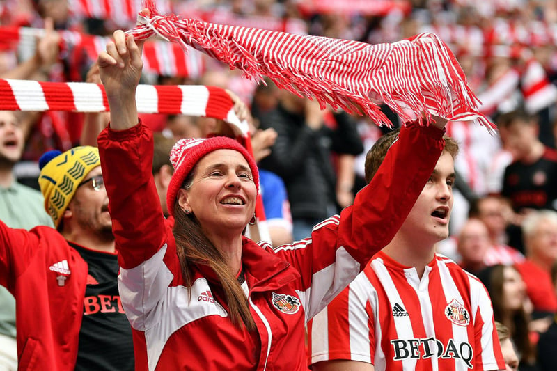 A second trip to the Capital in a season for the Sunderland fans as they watched another play-off final against Charlton.