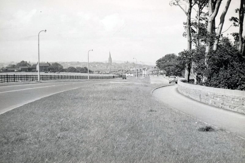 Picture of Hasland Road looking towards the town centre