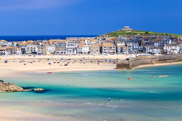 The stunningly beautiful Cornish town of St Ives has been named Britain’s happiest place to live. Famous for its beaches, artistic scene and surfers, it’s easy to imagine why its residents are the happiest in the UK.