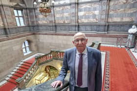 Lord Mayor of Sheffield, Councillor Tony Downing. Picture: Scott Merrylees.