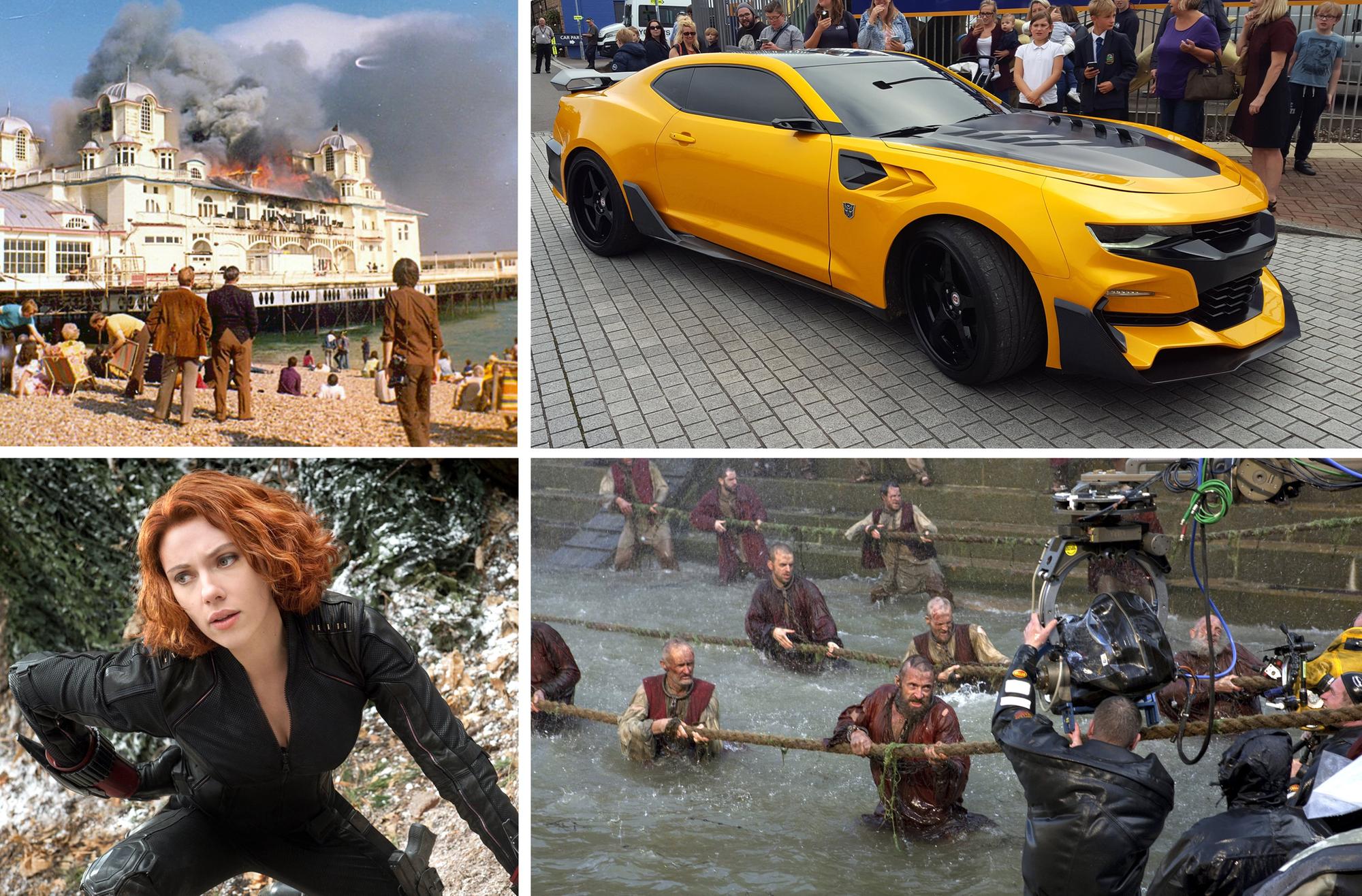 Highest grossing movies filmed in Hampshire.