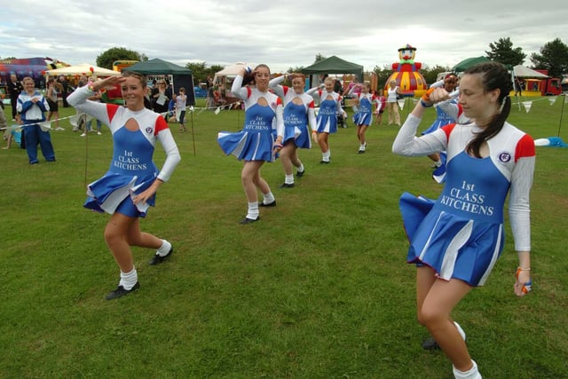 The Millerettes perform at Hackenthorpe Gala in August 2010
