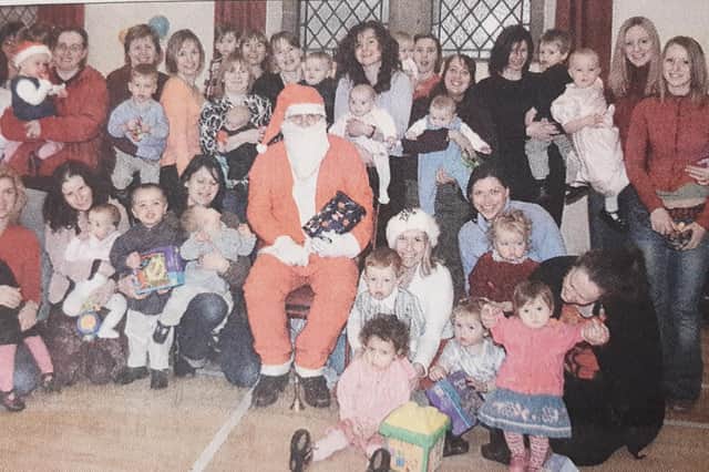 Santa was guest of honour at St Bryce Mother & Toddlers Group's festive party