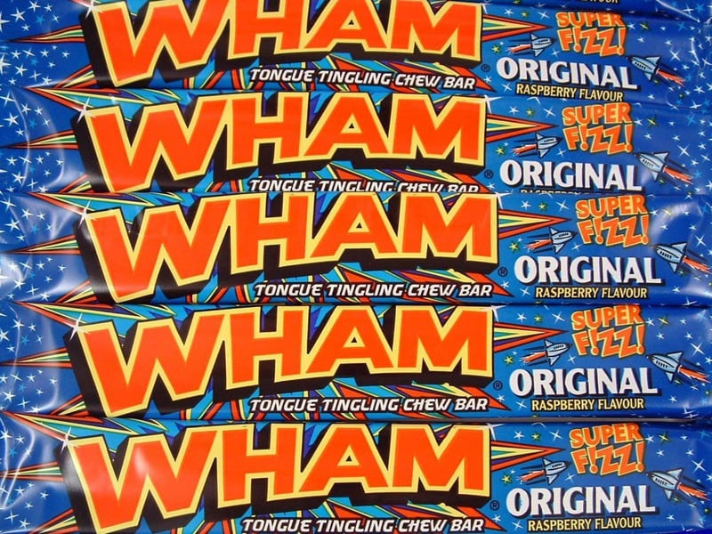 With its garish packaging, the Wham Bar always stood out from the rest - and is an absolute 80s classic. These were introduced in the early 1980s by McCowan's, based in Stenhousemuir