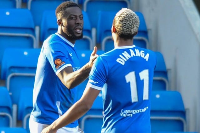 It is not quite clicking for Dinanga at Chesterfield so far, but it is very early days. Perhaps is lacking a bit of sharpness. Needs to get in the box more. Almost scored with a header which was well saved by Lainton. Replaced by Rowley just after the hour.
