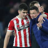 John Egan is a big part of Paul Heckingbottom's Sheffield United plans, after the defender was linked with a move to West Ham: Simon Bellis / Sportimage