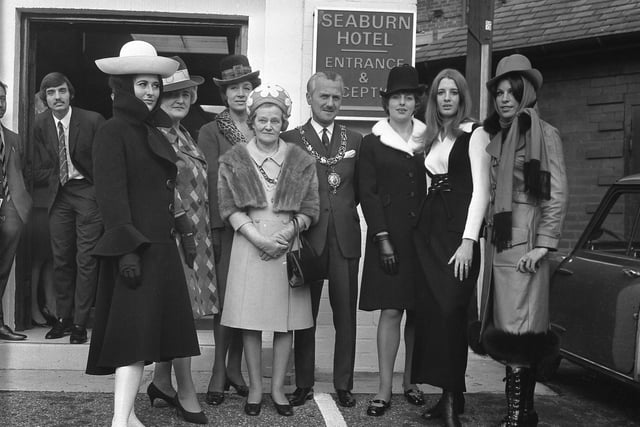 A fashion show at the Seaburn Hotel in 1970. Remember this?