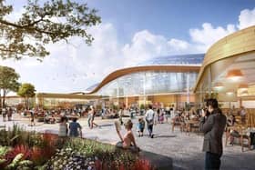 Aritst impression of the revised Meadowhall extension. Picture: British Land