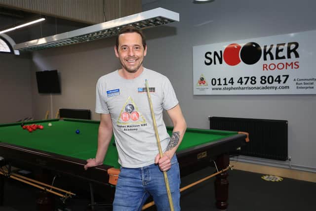 Former snooker pro Stephen Harrison MBE will host a festival of snooker this weekend.