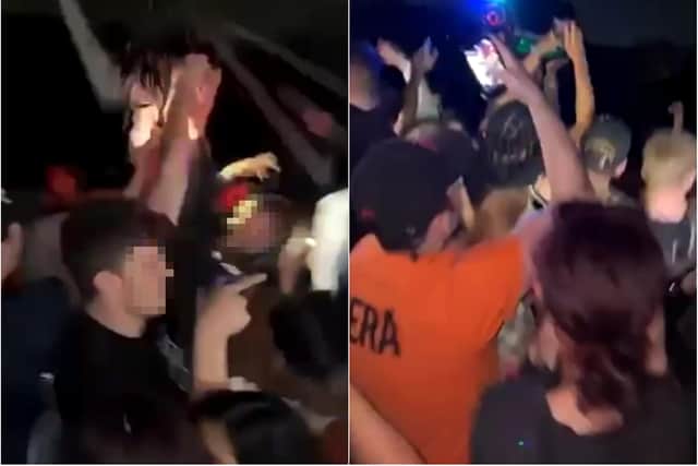 Police Breaking Up Rave Police break up Endcliffe Park rave as men arrested during second night ...