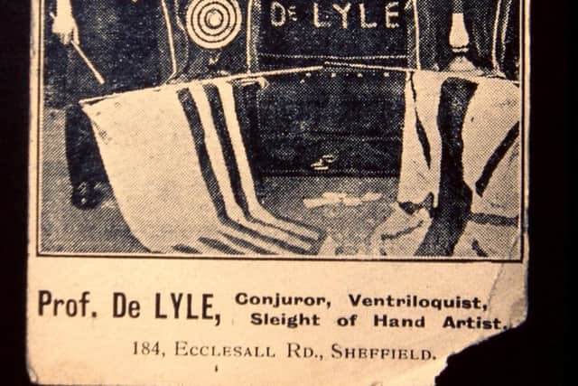 As seen in print, Professor De Lyle