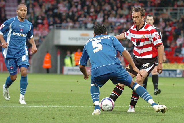 2007/08 appearances: 39. The goalscoring hero of the play-off final remained with Rovers through their four year Championship run, adapting into a deeper role following the arrival of Billy Sharp. He made more than 170 appearances before leaving in the summer of 2012. He then joined Yeovil Town, earning promotion via the play-offs in 2013 with the Glovers alongside League One champions Rovers. He remained with Yeovil until 2015 before dropping into non-league. He retired in 2018.