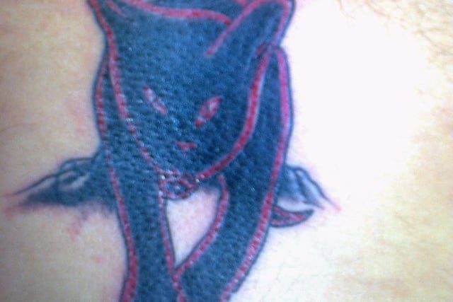 Phil Winlow sent in this photo of his Sunderland AFC tattoo.